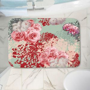 Decorative Bathroom Mats | Zara Martina - Mint Blush