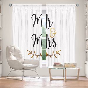 Decorative Window Treatments | Zara Martina - Mr. And Mrs. Black Gold