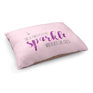 Decorative Dog Pet Beds | Zara Martina - She Sparkles Pinks