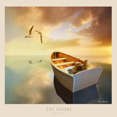 DiaNoche Designs Artist | Carlos Casamayor - The Lovers Birds and Boats